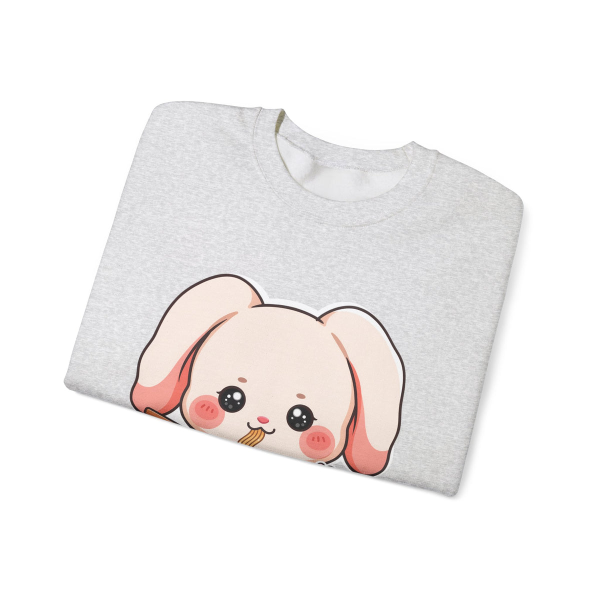 Kawaii Ramen Bunny Sweatshirt for Cute Foodie Fans