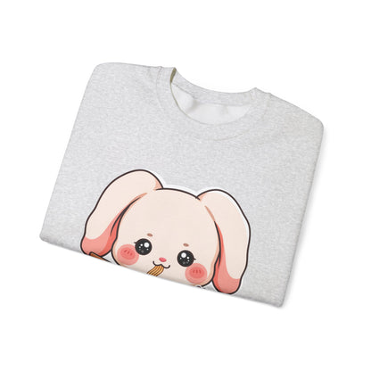 Kawaii Ramen Bunny Sweatshirt for Cute Foodie Fans