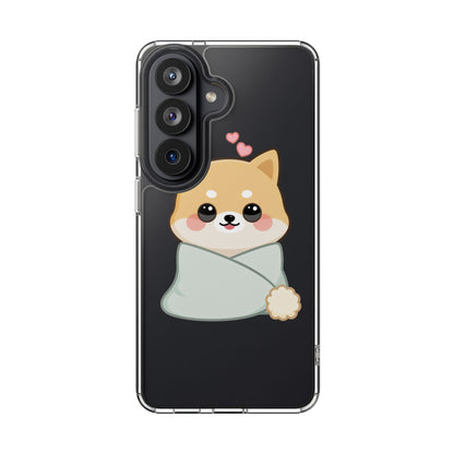 Kawaii Shiba Inu Phone Case, Cozy Valentine Gift