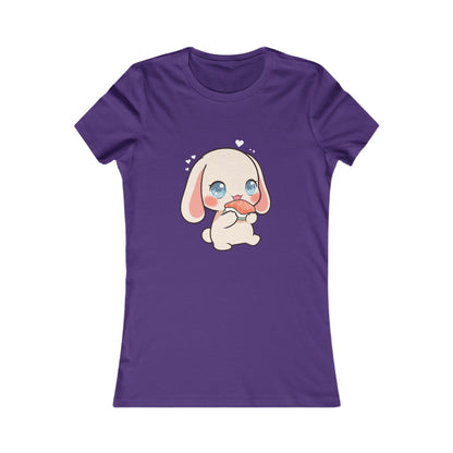 Kawaii Sushi Bunny Women's T-Shirt for Cute Style Fans