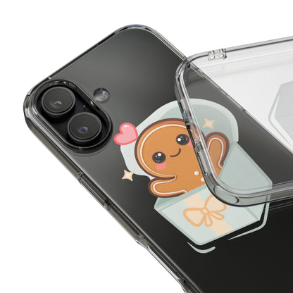 Gingerbread Man Phone Case – Kawaii Holiday Gift