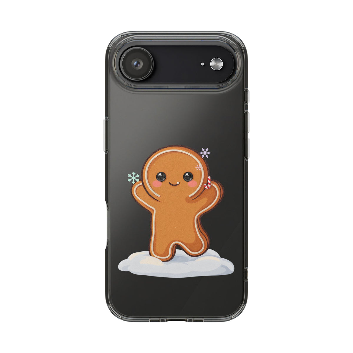 Kawaii Gingerbread Phone Case for Cozy Holiday Fans