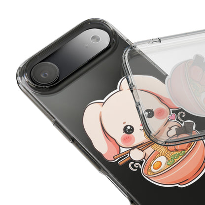 Kawaii Ramen Bunny Clear Impact-Resistant Case