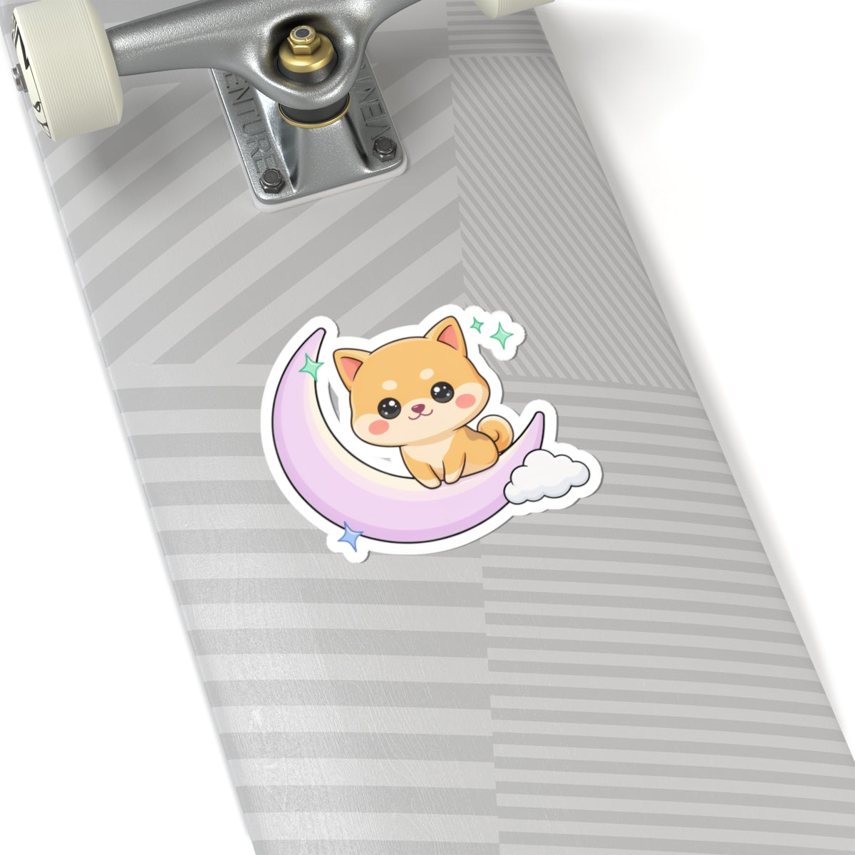 Kawaii Shiba Inu Sticker for a Sweet Birthday Gift