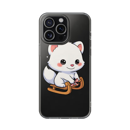 Kawaii Arctic Fox Phone Case for Cute Animal Lovers