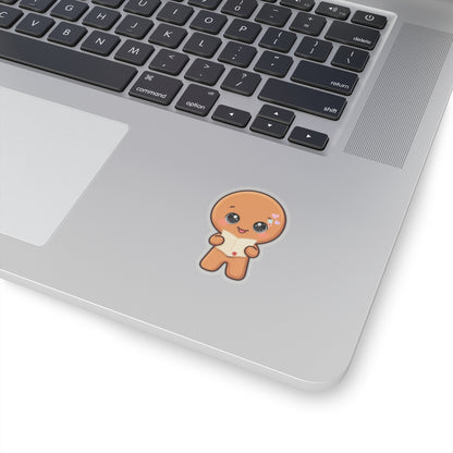 Christmas Gingerbread Sticker for Holiday Cheer