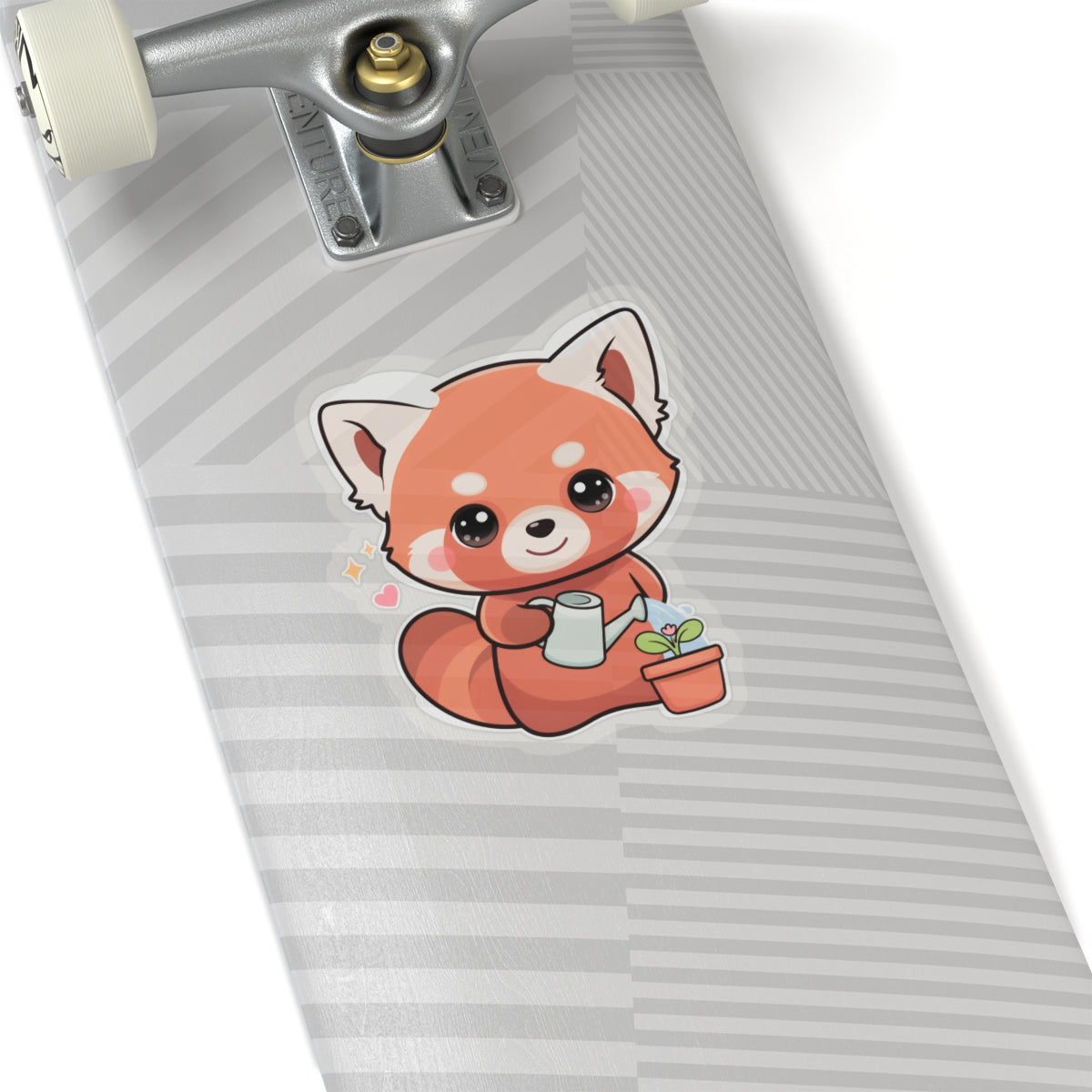 Red Panda Plant Lover Sticker for Gardening Gifts