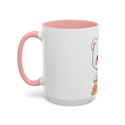 Christmas Cookie Polar Bear Accent Coffee Mug