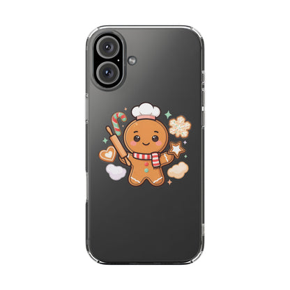 Gingerbread Christmas Phone Case for Holiday Baking Fans
