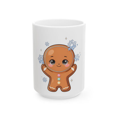 Gingerbread Man Mug for Cozy Winter Mornings