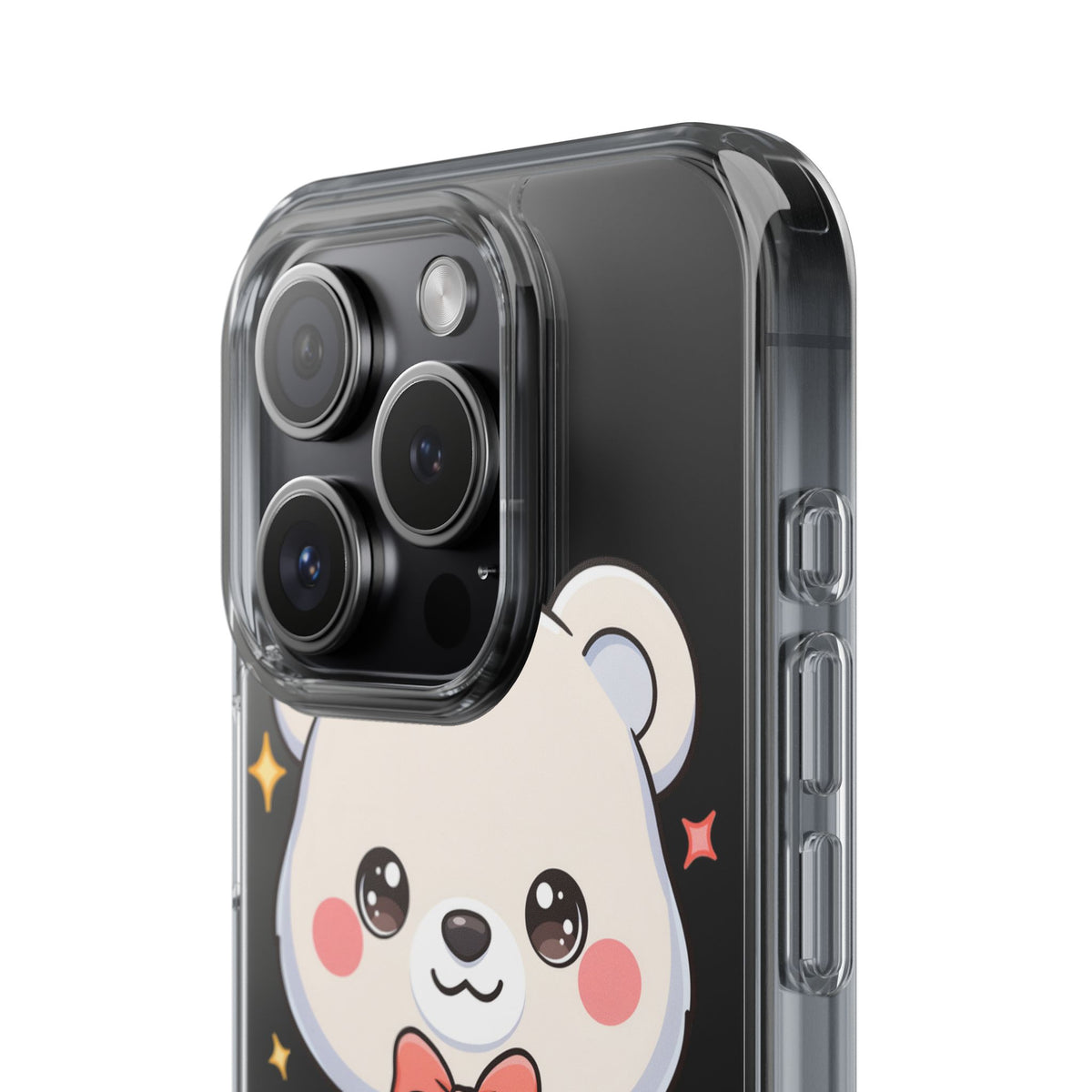 Kawaii Polar Bear Gift Phone Case for Holiday Gifting