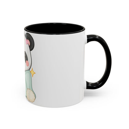Kawaii Panda Accent Coffee Mug for Cozy Moments