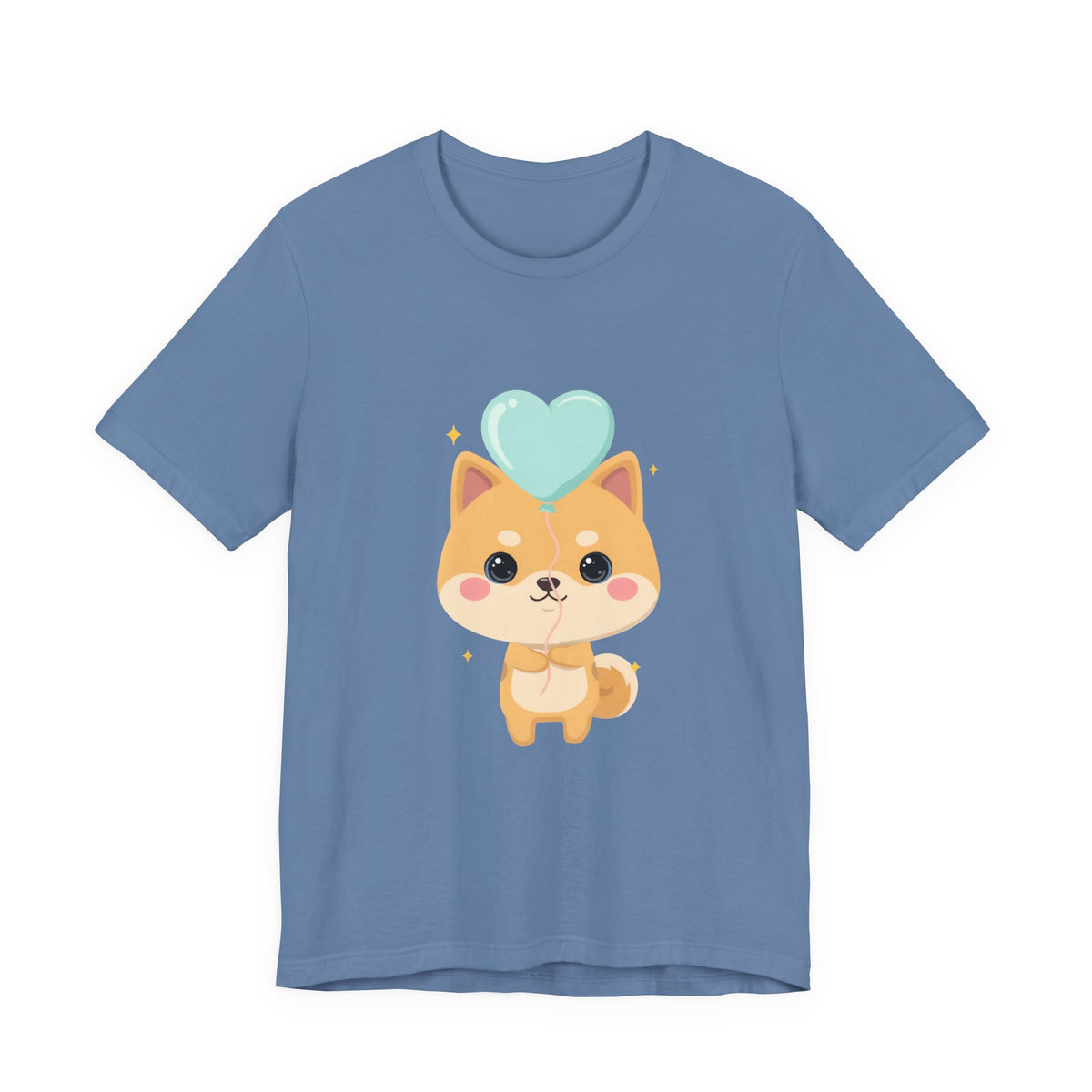 Kawaii Shiba Inu T-Shirt, Cute Balloon Dog Gift