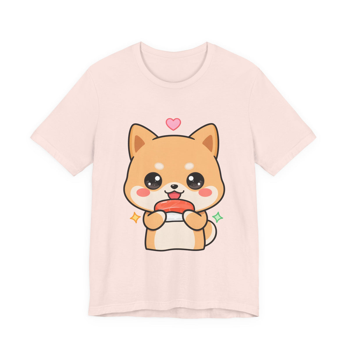Kawaii Shiba Inu Sushi T-Shirt for Cute Food Lovers