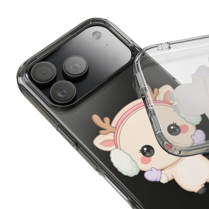 Kawaii Reindeer Phone Case for Cozy Cute Style