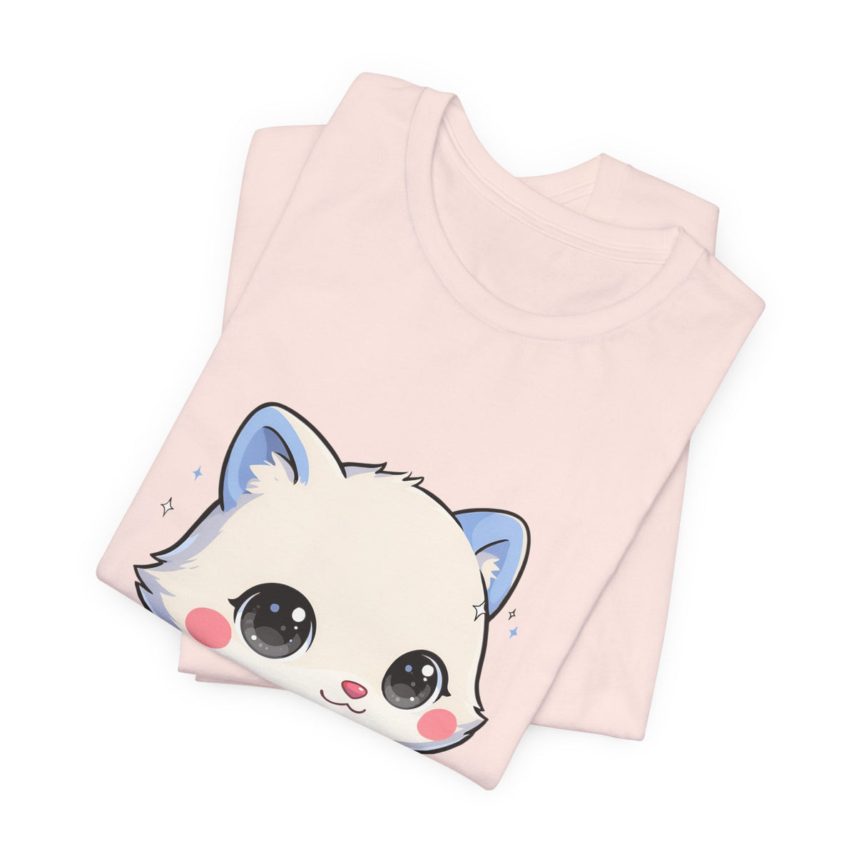 Kawaii Arctic Fox T-Shirt for Winter Gift Giving