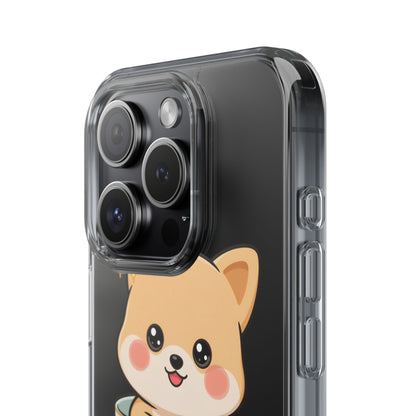 Kawaii Shiba Inu Phone Case – Cute Puppy in a Teacup