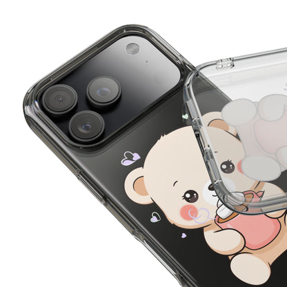 Kawaii Polar Bear Phone Case with Hot Cocoa