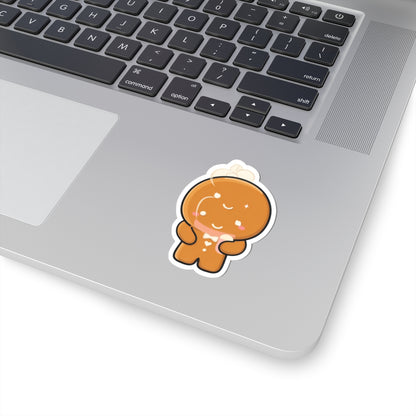 Gingerbread Cocoa Sticker – Cute Kawaii Holiday Vinyl