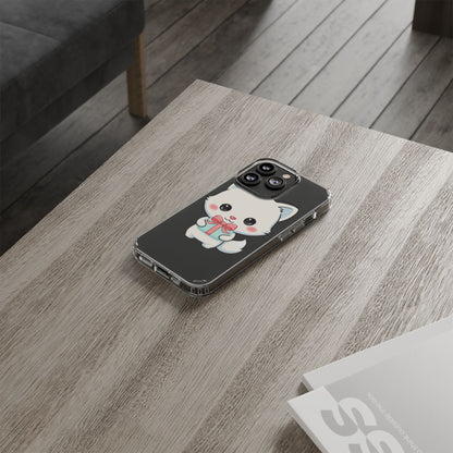 Kawaii Arctic Fox Phone Case with Gift