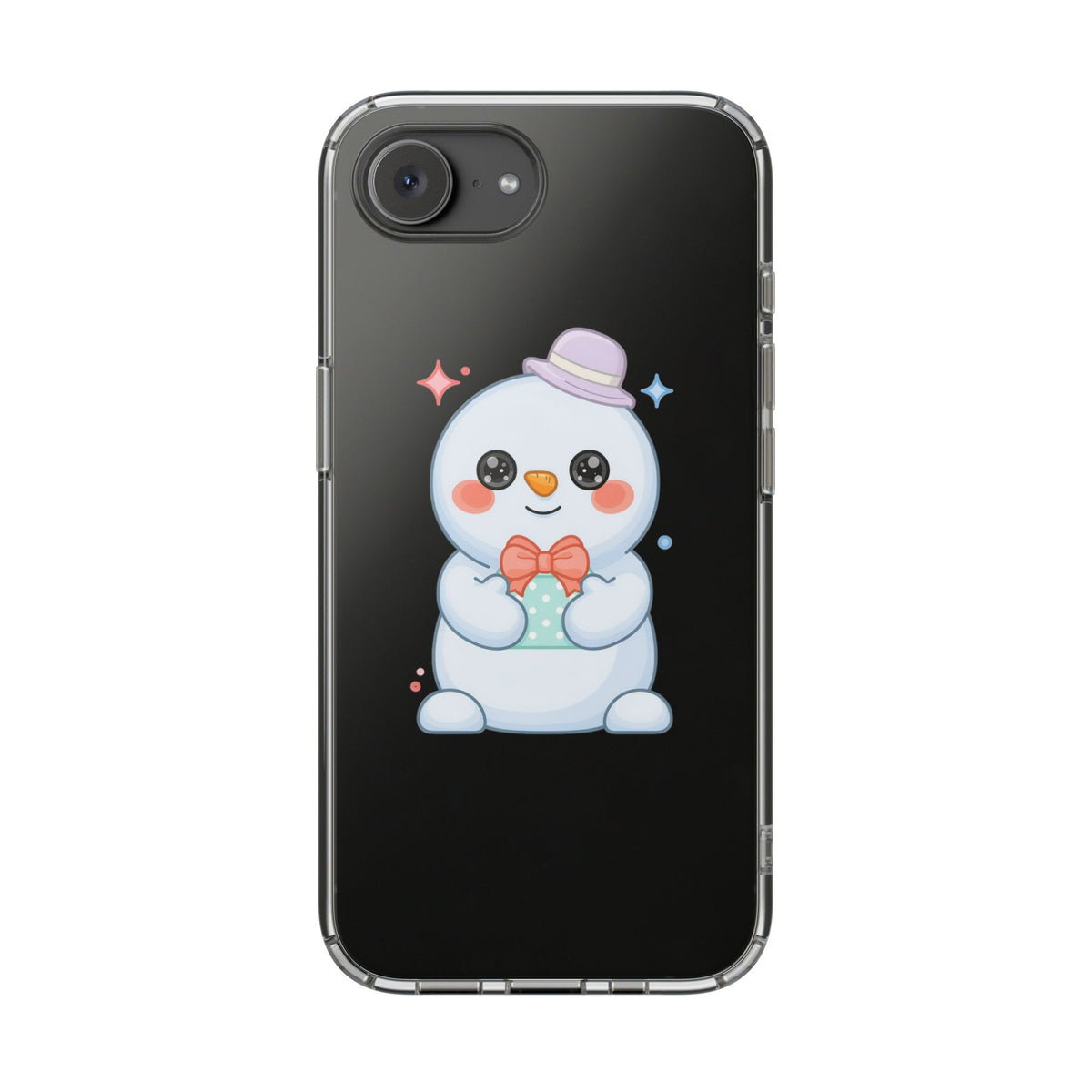 Kawaii Snowman Phone Case for Cheerful Winter Days