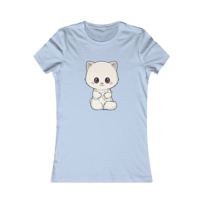 Kawaii Arctic Fox Tee for Cozy Winter Errands