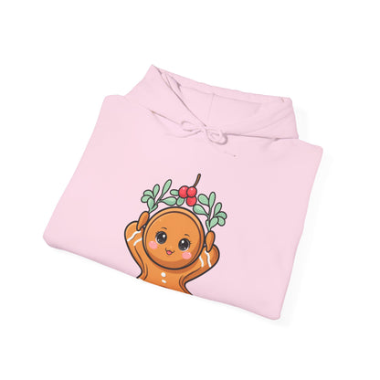 Kawaii Gingerbread Hoodie for Cute Holiday Cheer