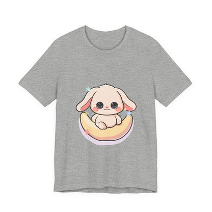 Kawaii Bunny Moon T-Shirt for Cute Style Lovers