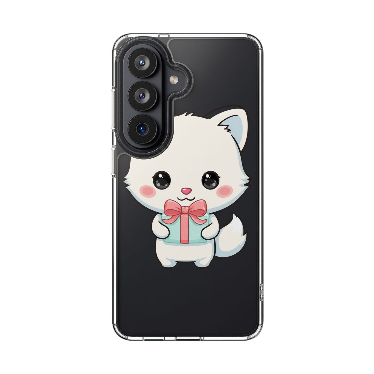Kawaii Arctic Fox Phone Case with Gift