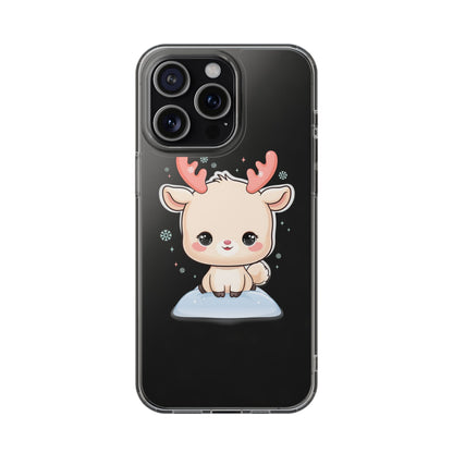 Kawaii Reindeer Phone Case for a Sweet Winter Cheer