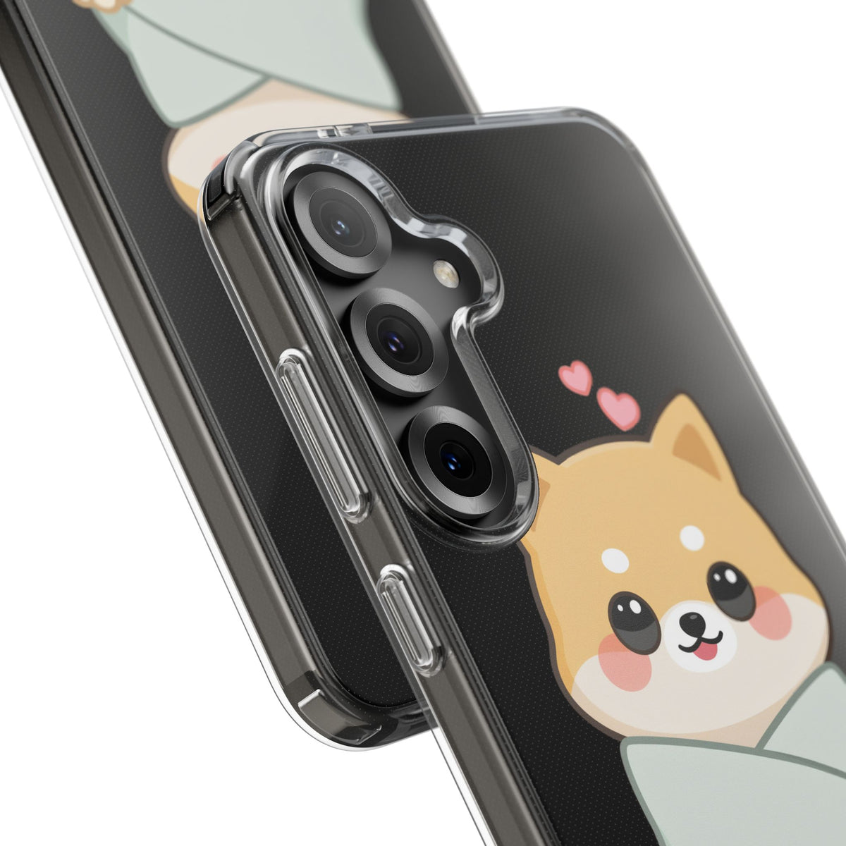 Kawaii Shiba Inu Phone Case, Cozy Valentine Gift