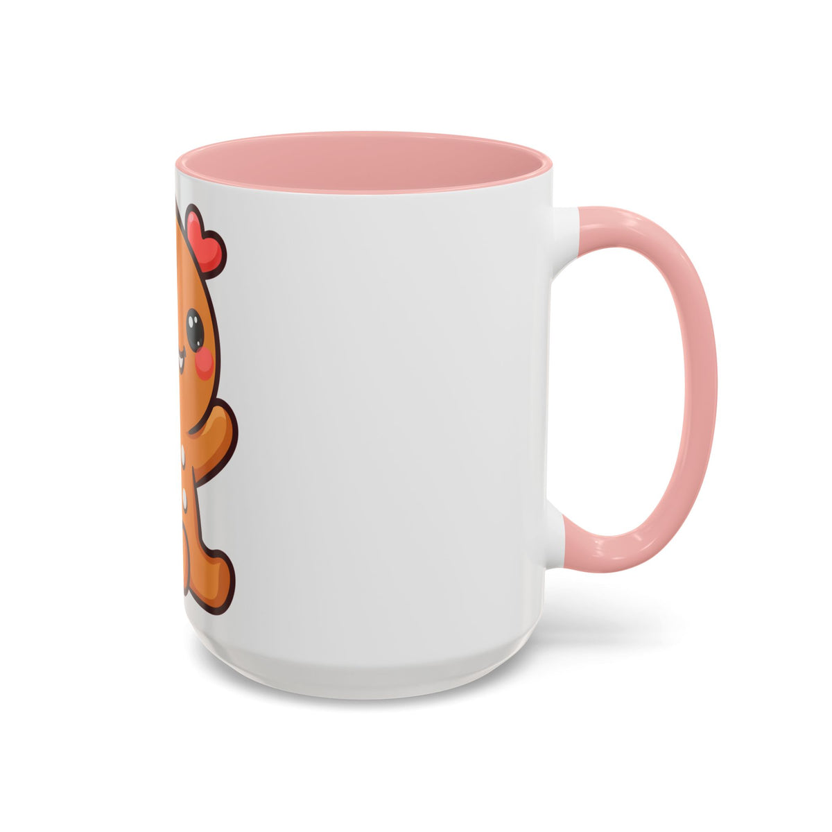 Kawaii Gingerbread Mug for Cozy Winter Coffee Breaks