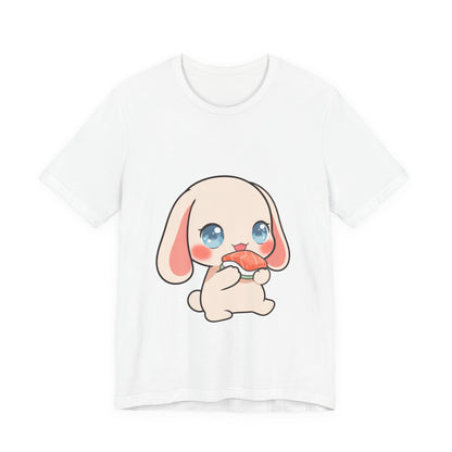 Kawaii Sushi Bunny T-Shirt for Cute Foodie Fans