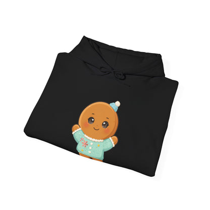 Kawaii Gingerbread Hoodie for Cozy Christmas Cheer