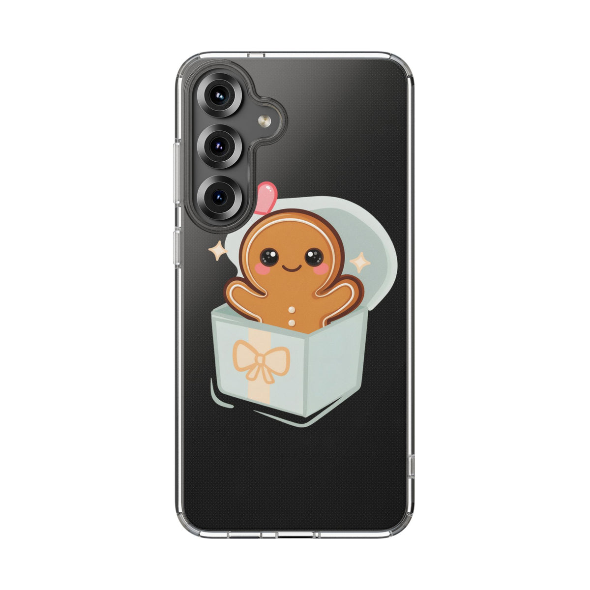 Gingerbread Man Phone Case – Kawaii Holiday Gift