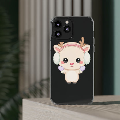 Kawaii Reindeer Phone Case for Cozy Cute Style