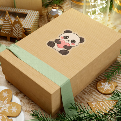 Kawaii Panda Sticker, Sweet Valentine Gift