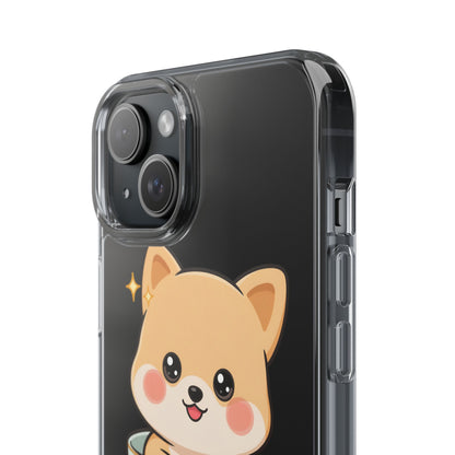 Kawaii Shiba Inu Phone Case – Cute Puppy in a Teacup