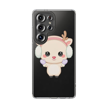 Kawaii Reindeer Phone Case for Cozy Cute Style