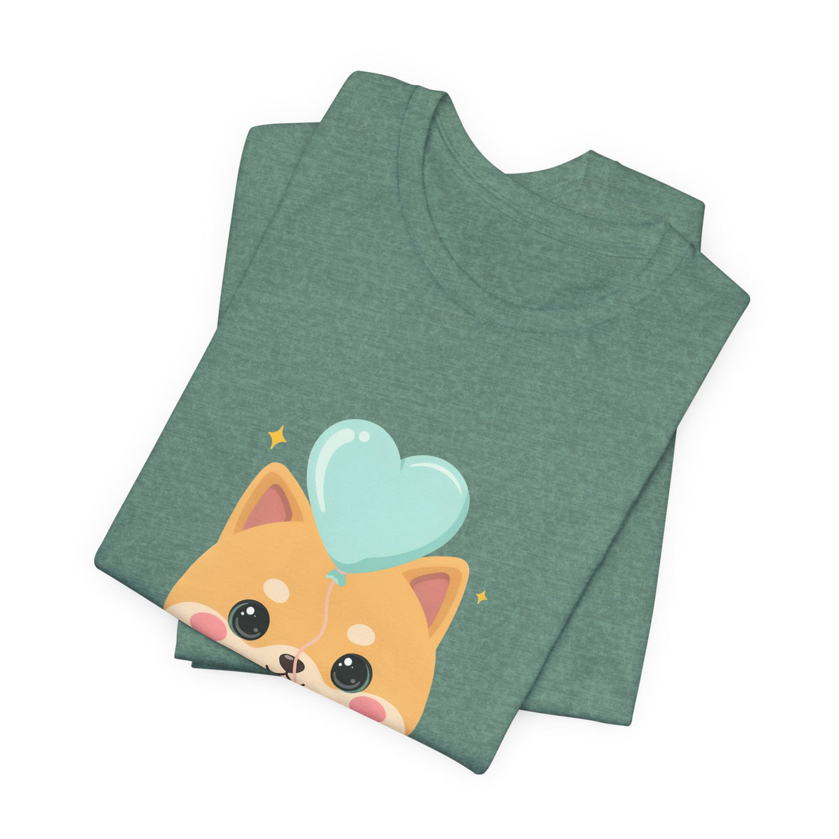 Kawaii Shiba Inu T-Shirt, Cute Balloon Dog Gift