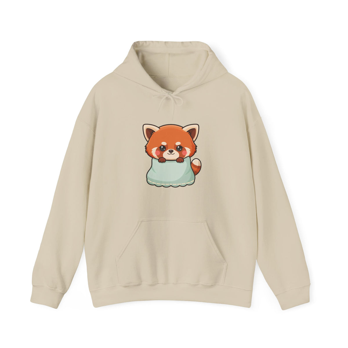 Kawaii Red Panda Hoodie for Cozy Chilly Days