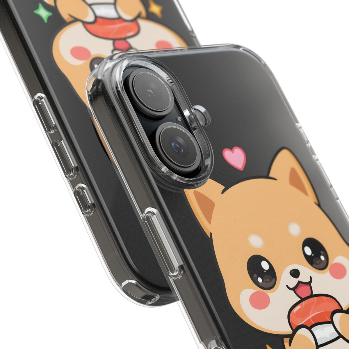 Kawaii Shiba Inu Phone Case for Sushi Lovers