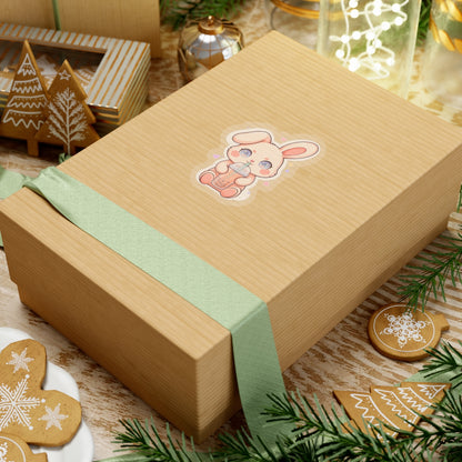 Kawaii Bunny Bubble Tea Sticker for Cute Gifts