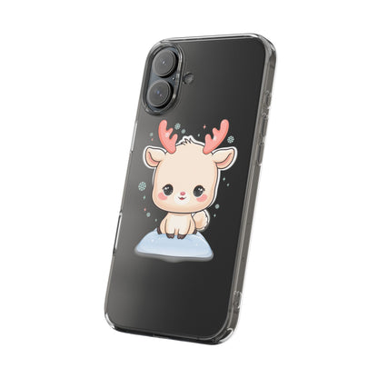 Kawaii Reindeer Phone Case for a Sweet Winter Cheer