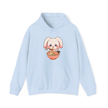 Kawaii Ramen Bunny Hoodie for Cute Foodie Style