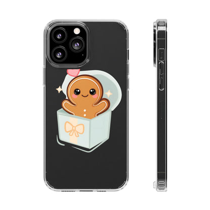 Gingerbread Man Phone Case – Kawaii Holiday Gift