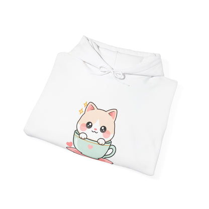 Kawaii Cat Hoodie Sweatshirt for Cozy Cute Style