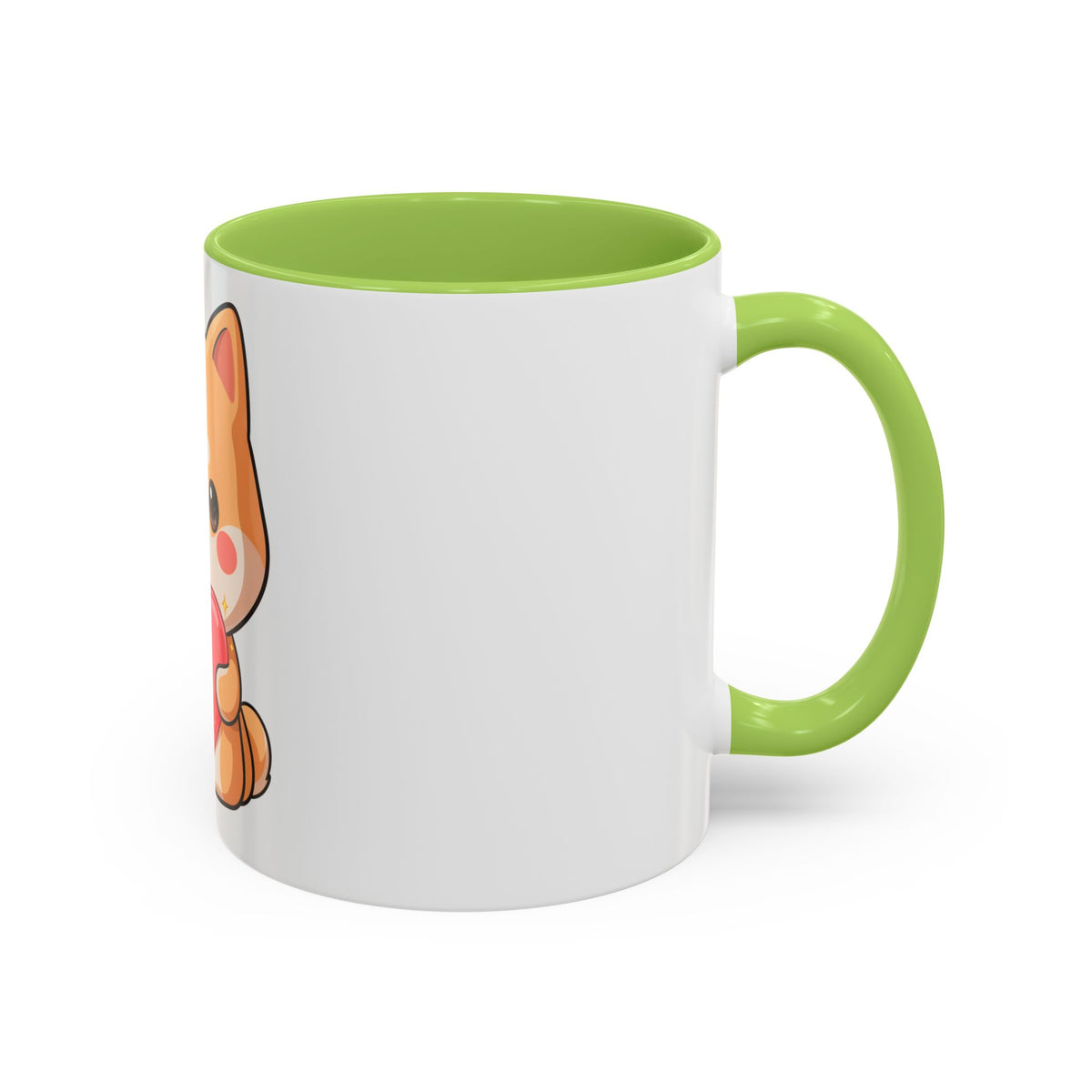 Kawaii Shiba Inu Accent Coffee Mug for Dog Lovers