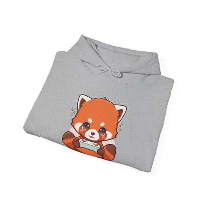 Gaming Red Panda Hoodie for Cozy Game Nights