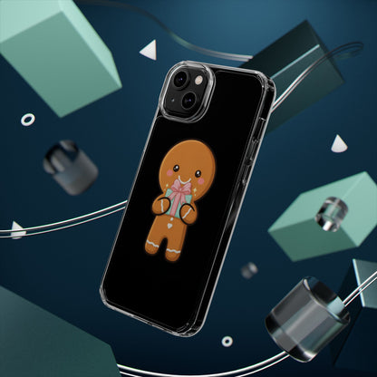 Gingerbread Man Phone Case, Cute Holiday Gift Design